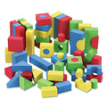 Assorted Colors 68-Pack Foam Blocks Q418848