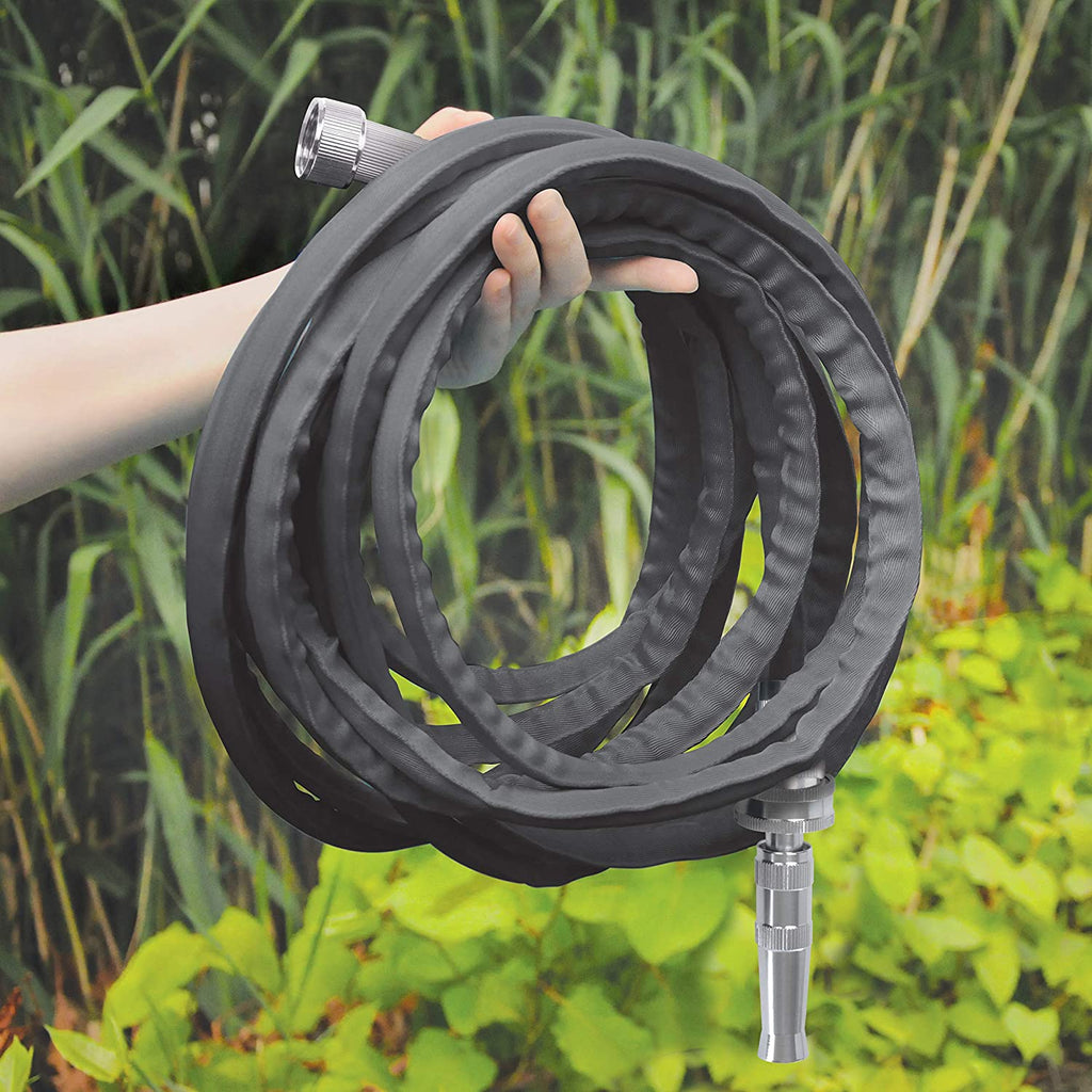 50-Foot Metal Fittings Garden Hose G1742