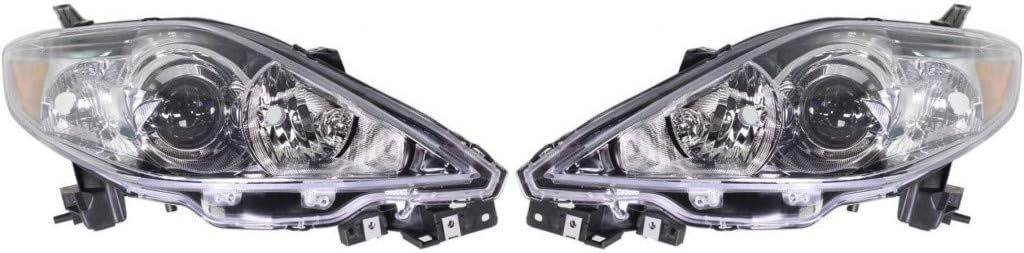 Driver Side Halogen Headlight Unit D6511