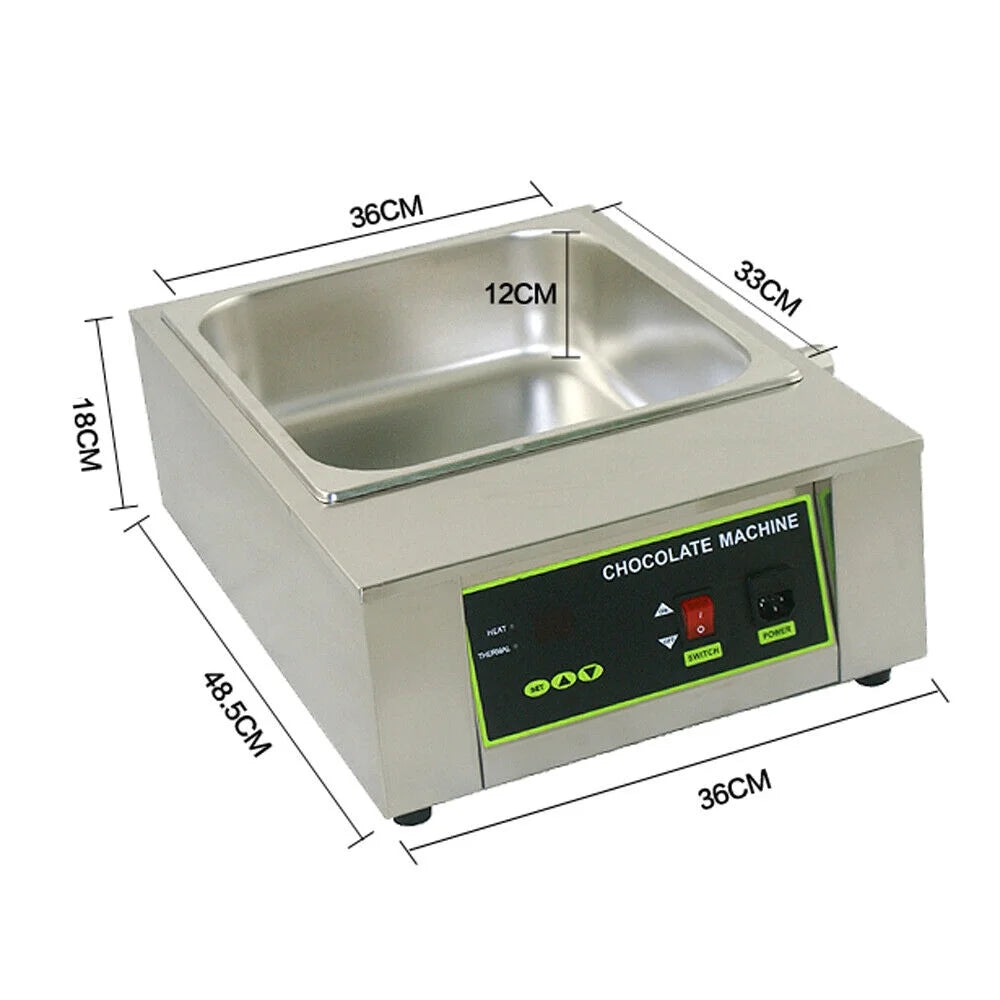 1000W Electric Chocolate Melting Pot Warmer T2436