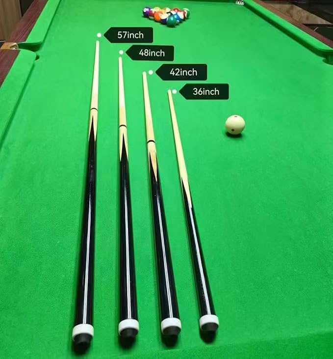 Hardwood Pool Cue Stick Set of 2/4 with 13mm Tip R532