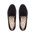 Black Velvet Flats V6100
