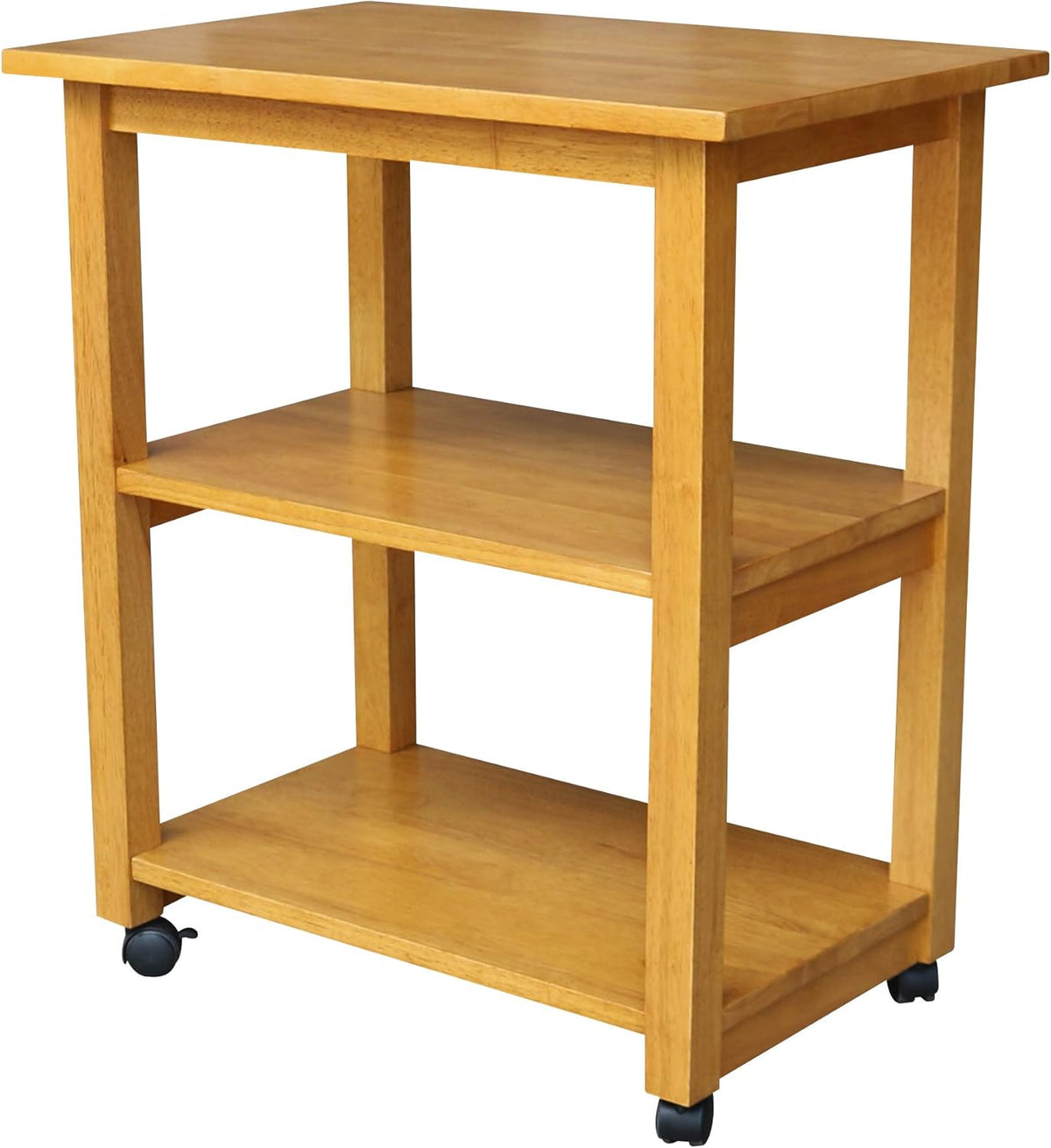Oak Microwave Cart J49158