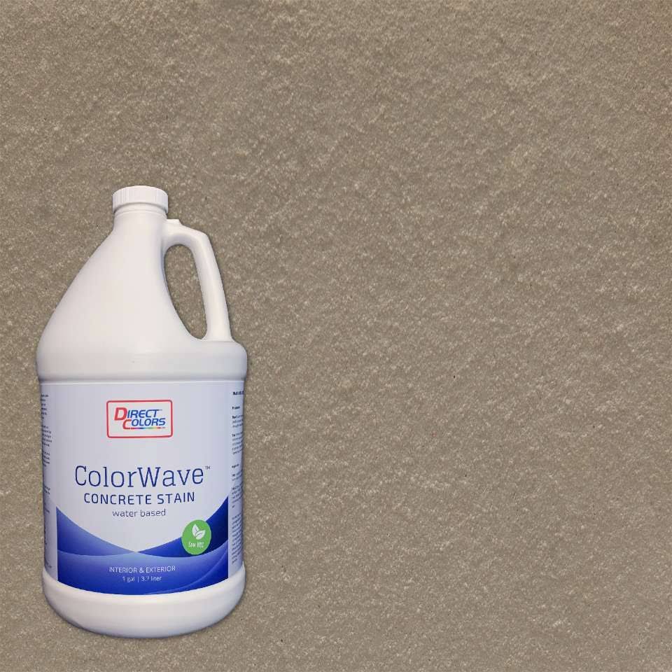 Silver Water-Based Concrete Stain 1 gal. H83084