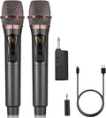 Wireless Metal Dynamic Microphone System with Rechargeable Receiver E154