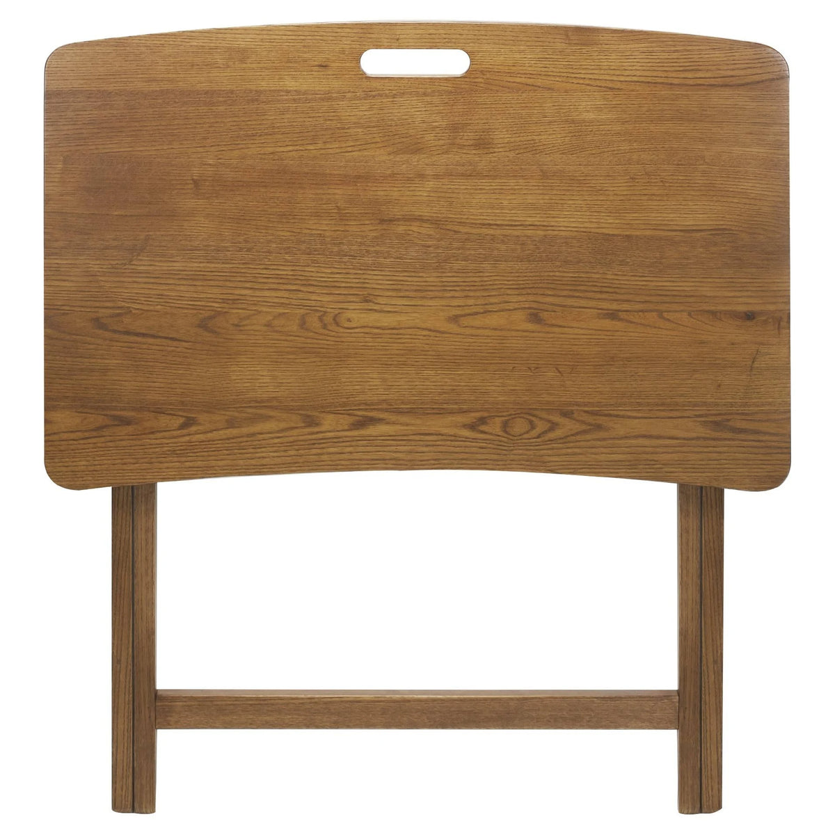 Solid American Red Oak Folding Table Q65269