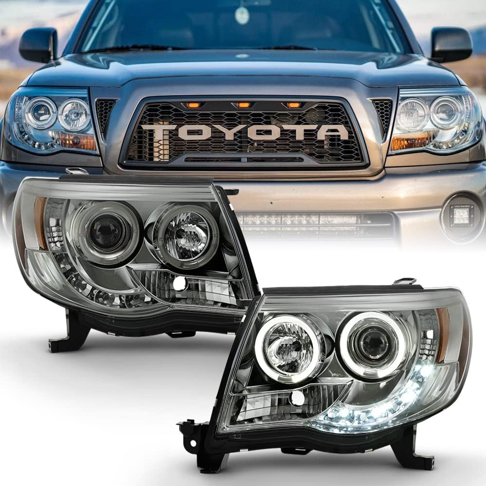 Black Housing Projector Headlights V128