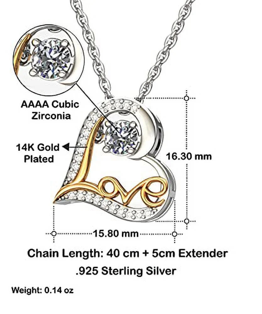 Love Dancing Necklace Q43967