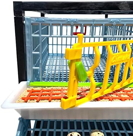 3 Layer ABS Plastic Quail Cage N83918