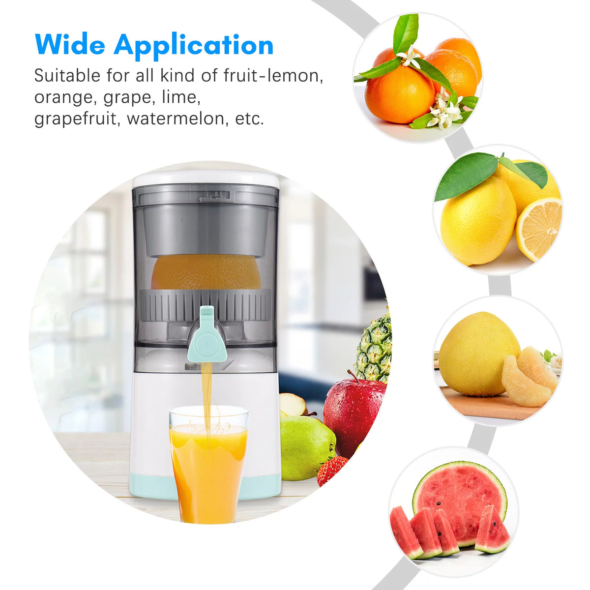 Hands Free Electric Citrus Juicer W865977