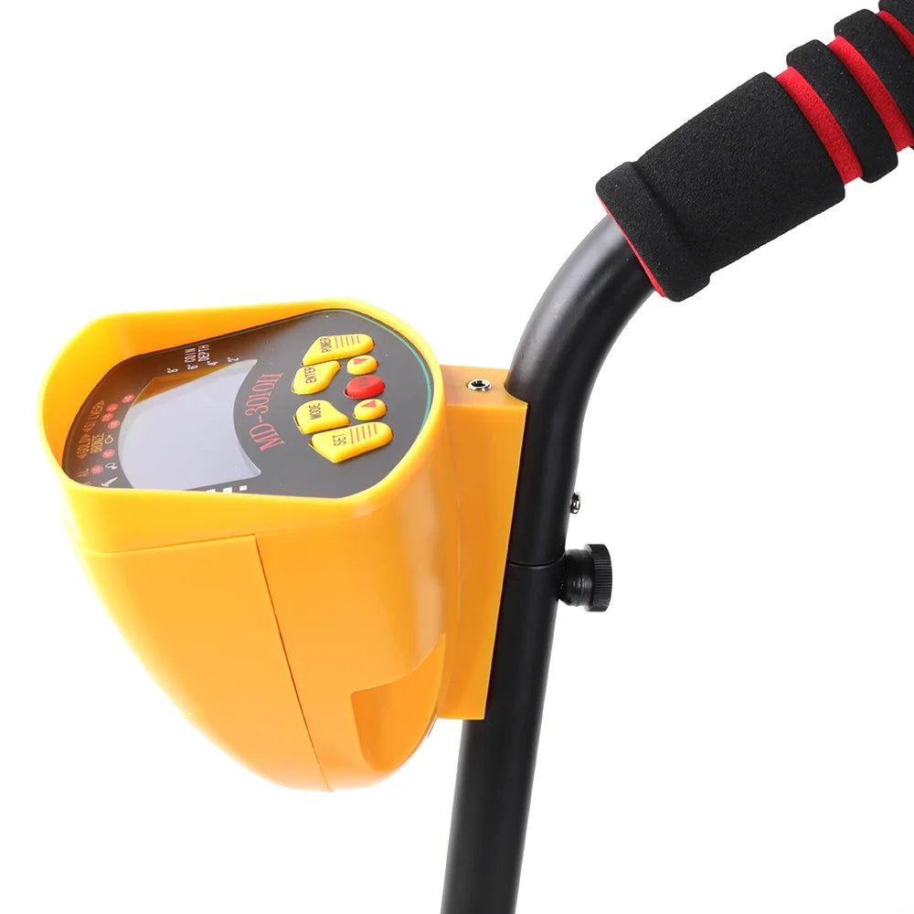 Lightweight Waterproof Metal Detector Set with 10'' Coil, Backpack, Shovel & Headphone, Adjustable 33''-52'' L814978