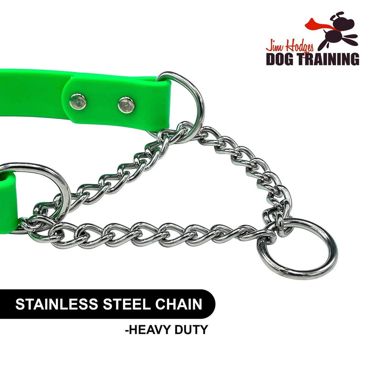 Martingale Collar for Dogs Biothane Stainless Steel Hardware N10246