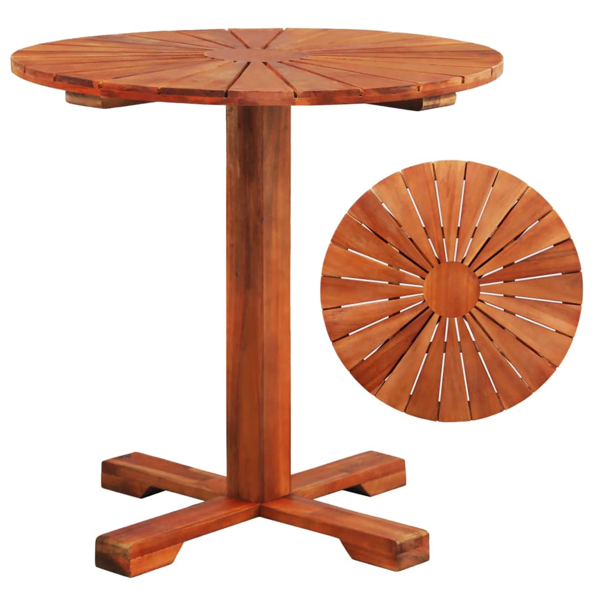 Solid Acacia Wood Bistro Table I519089
