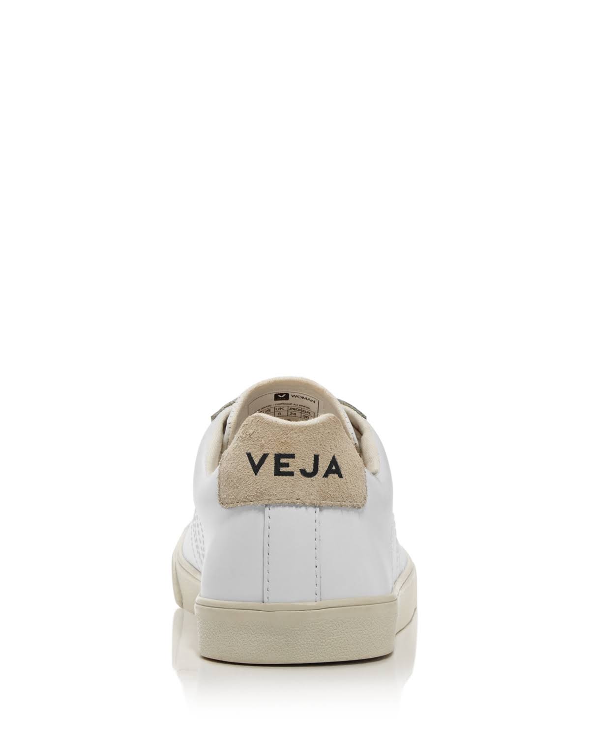 Extra White Leather Trainers A223