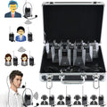 Wireless Headset Microphone Tour Guide System (1 Transmitter 8 Receivers with Black Storage Case) O857