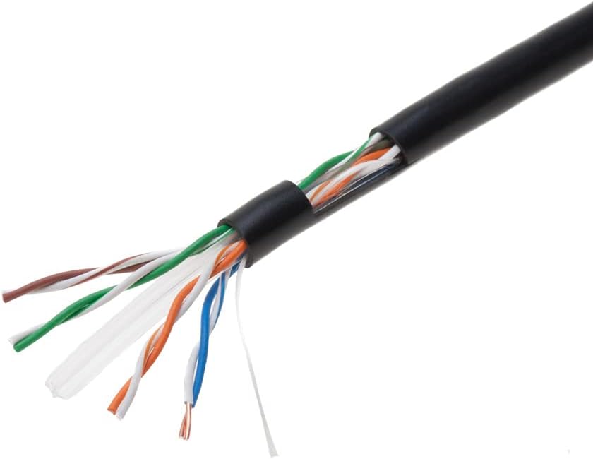 1000ft CAT6 Solid Ethernet LAN UTP 23AWG Network Cable (Blue) L522