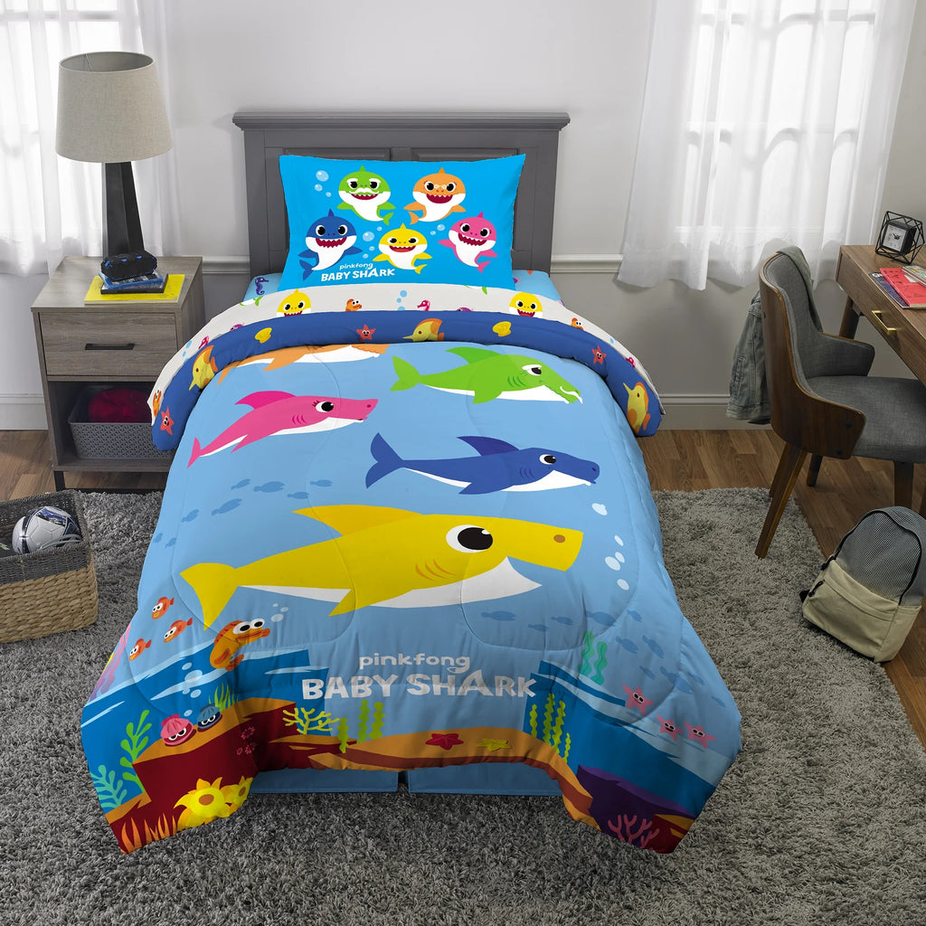 2-Piece Twin/Full Comforter Set, Reversible, Microfiber C4607
