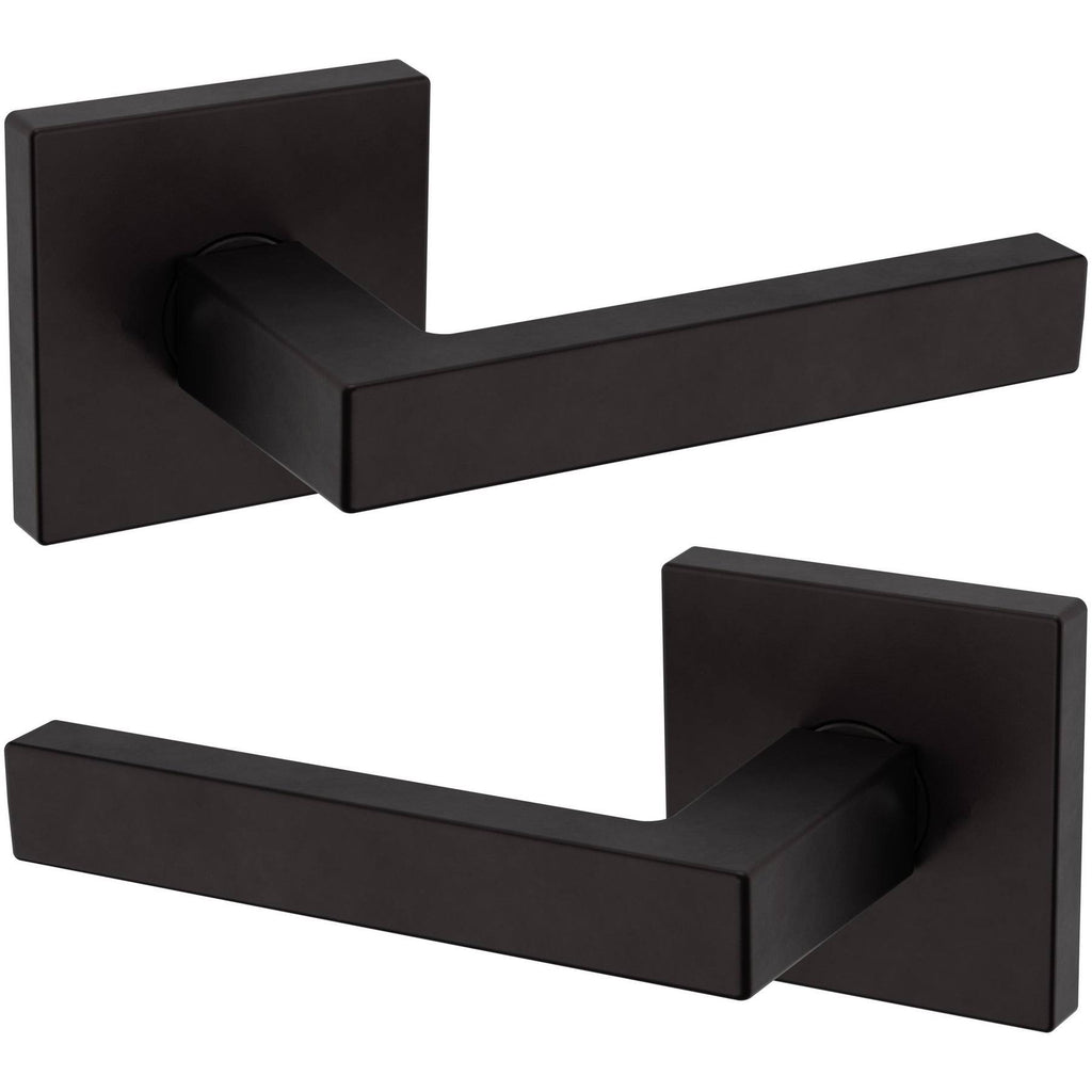 Satin Black Passage Leverset K683