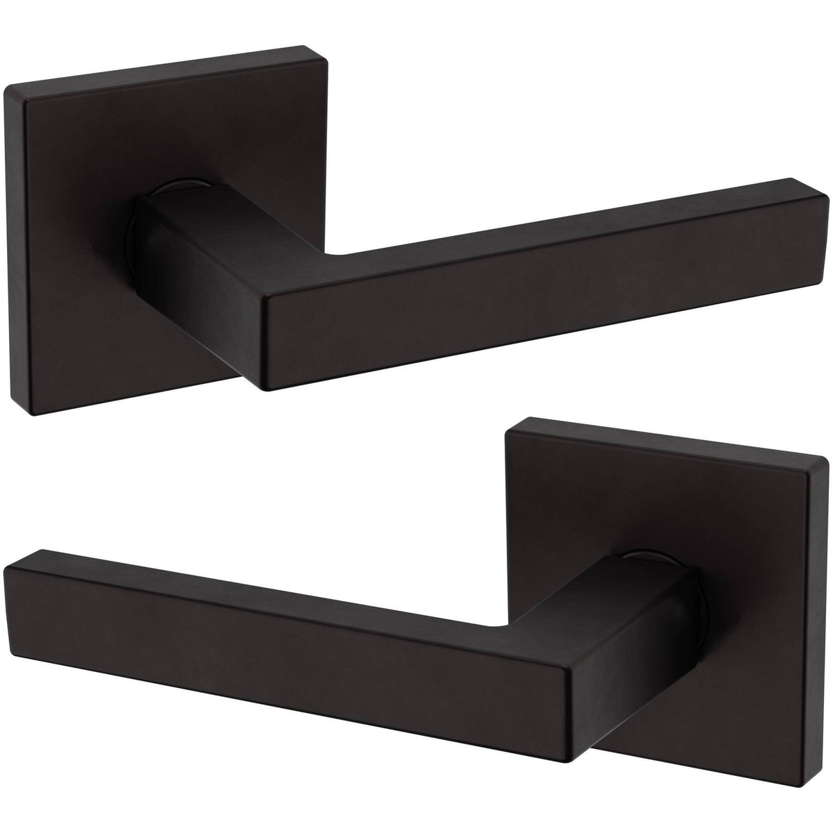 Satin Black Passage Leverset K683