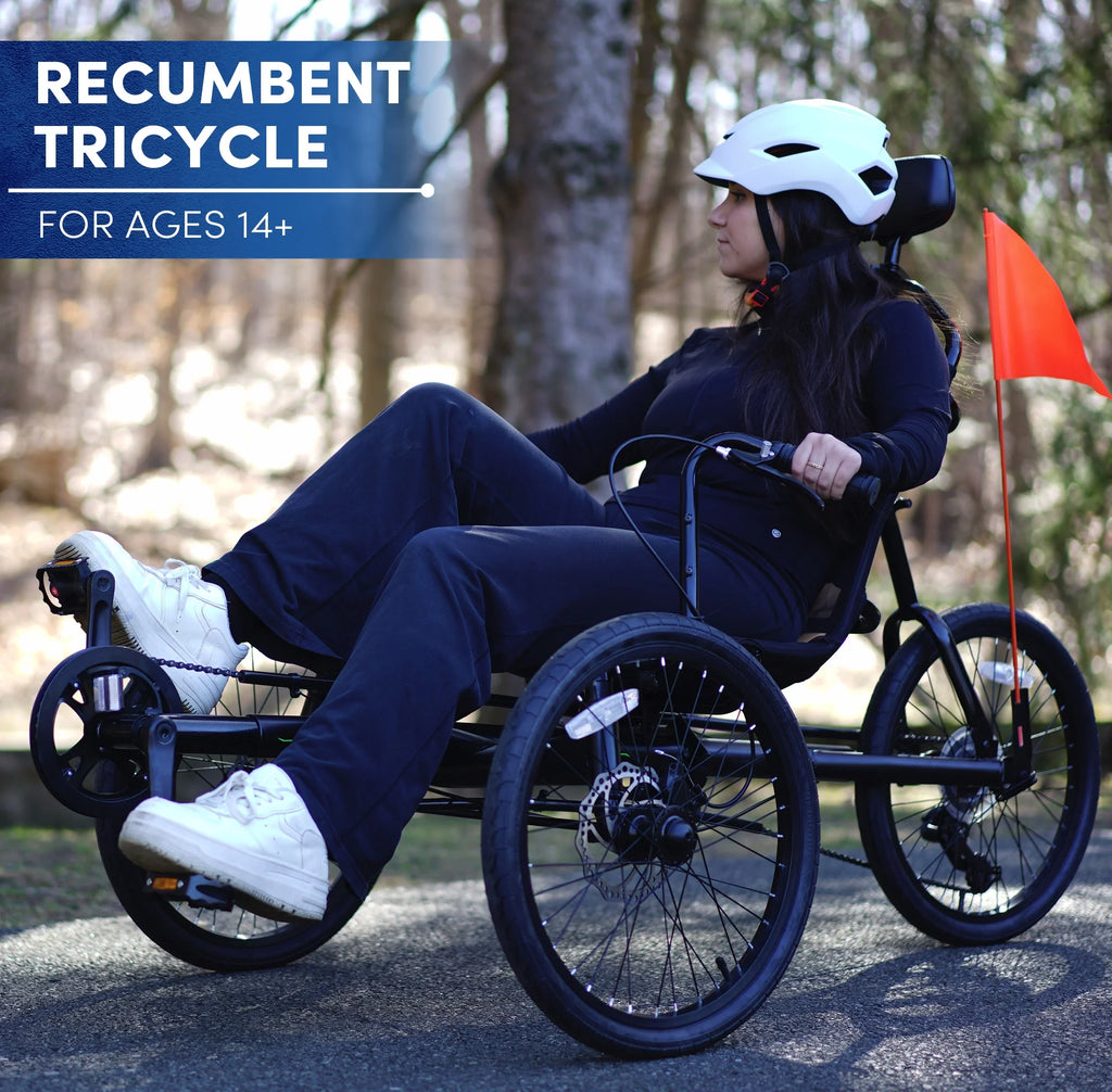 Black 3-Wheel Bike C7384