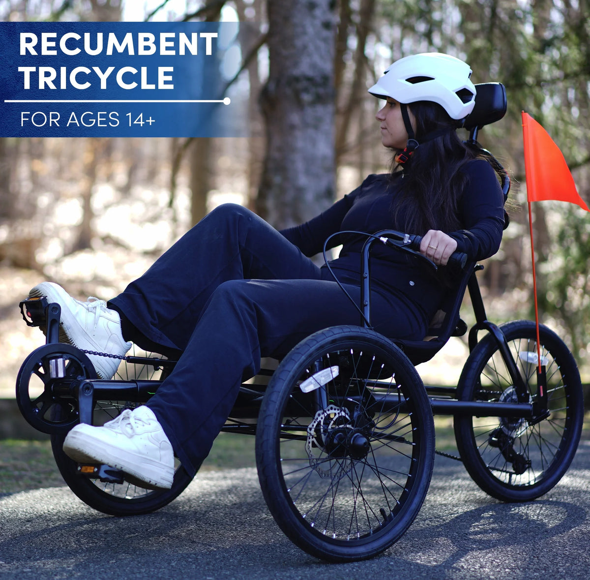 Black 3-Wheel Bike C7384
