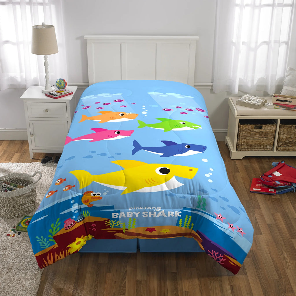 2-Piece Twin/Full Comforter Set, Reversible, Microfiber C4607