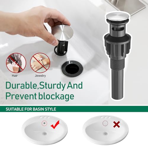 Matte Black Tall Single Handle Vessel Sink Faucet V550