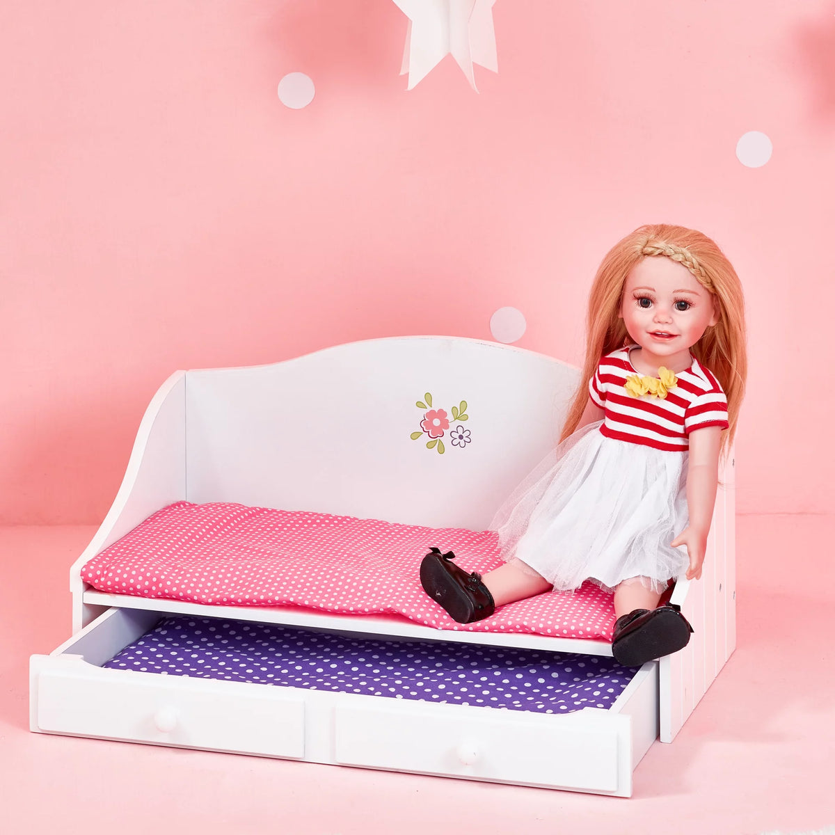 18" Doll Trundle Bed P99182