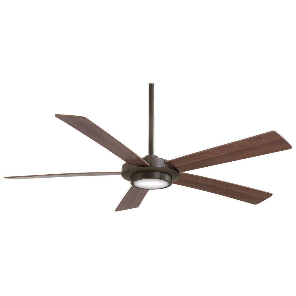 Brushed Nickel Ceiling Fan with Light S19385