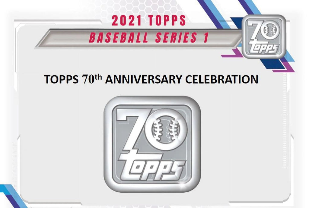 2021 Series 1 MLB Baseball Trading Cards 16 Packs S591
