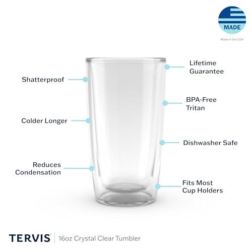 Green Blue Stripe Double Walled Insulated Tumbler 16oz S811305