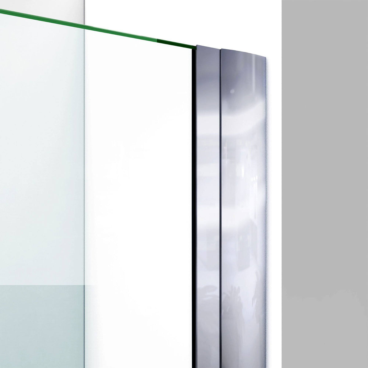 Frameless Pivot Shower Door, Chrome S30297