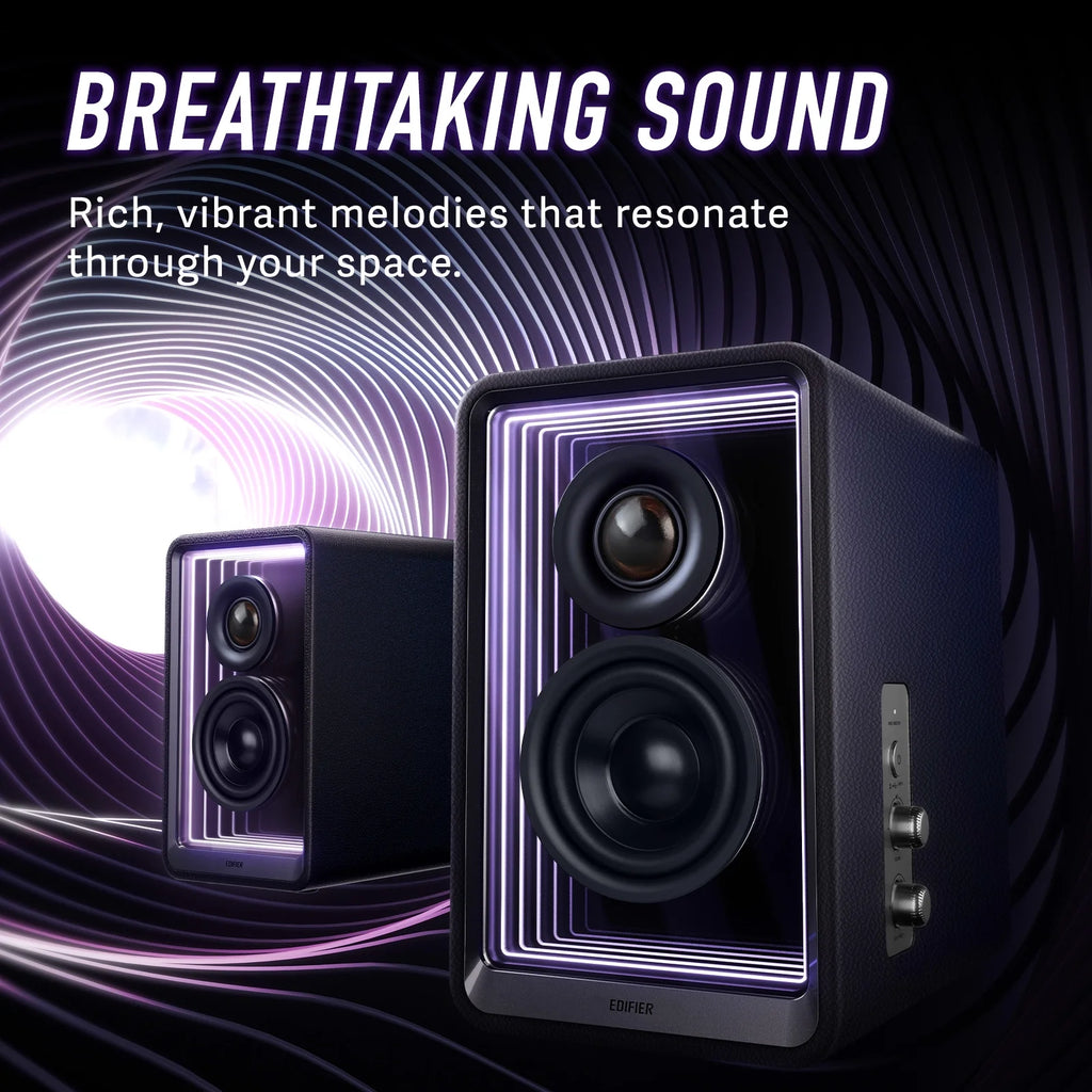 Black Active Monitor Speakers Q406751