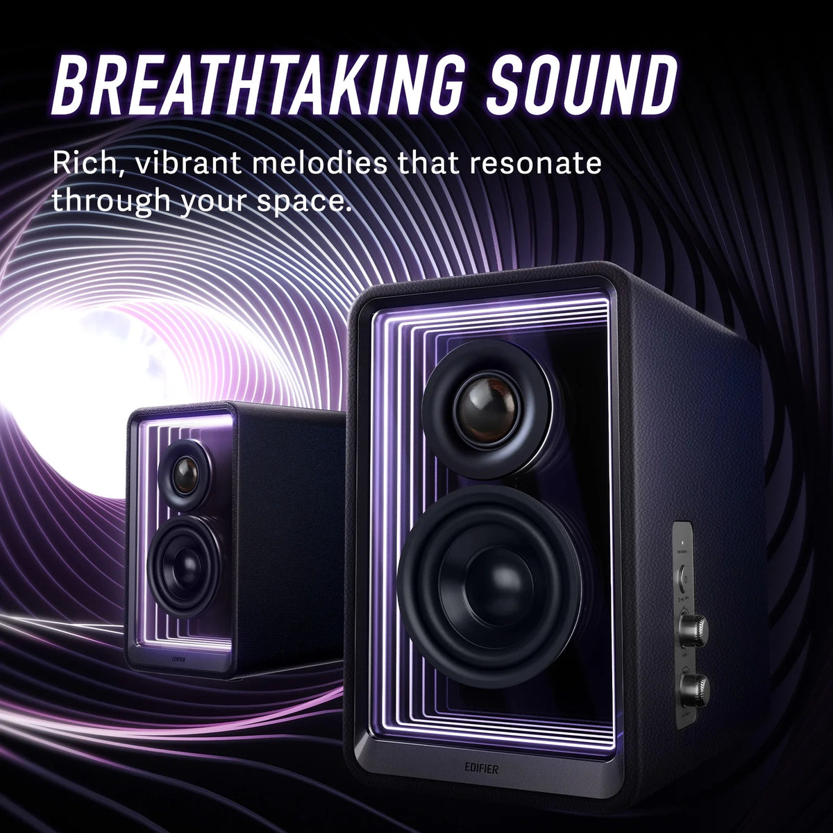 Black Active Monitor Speakers Q406751