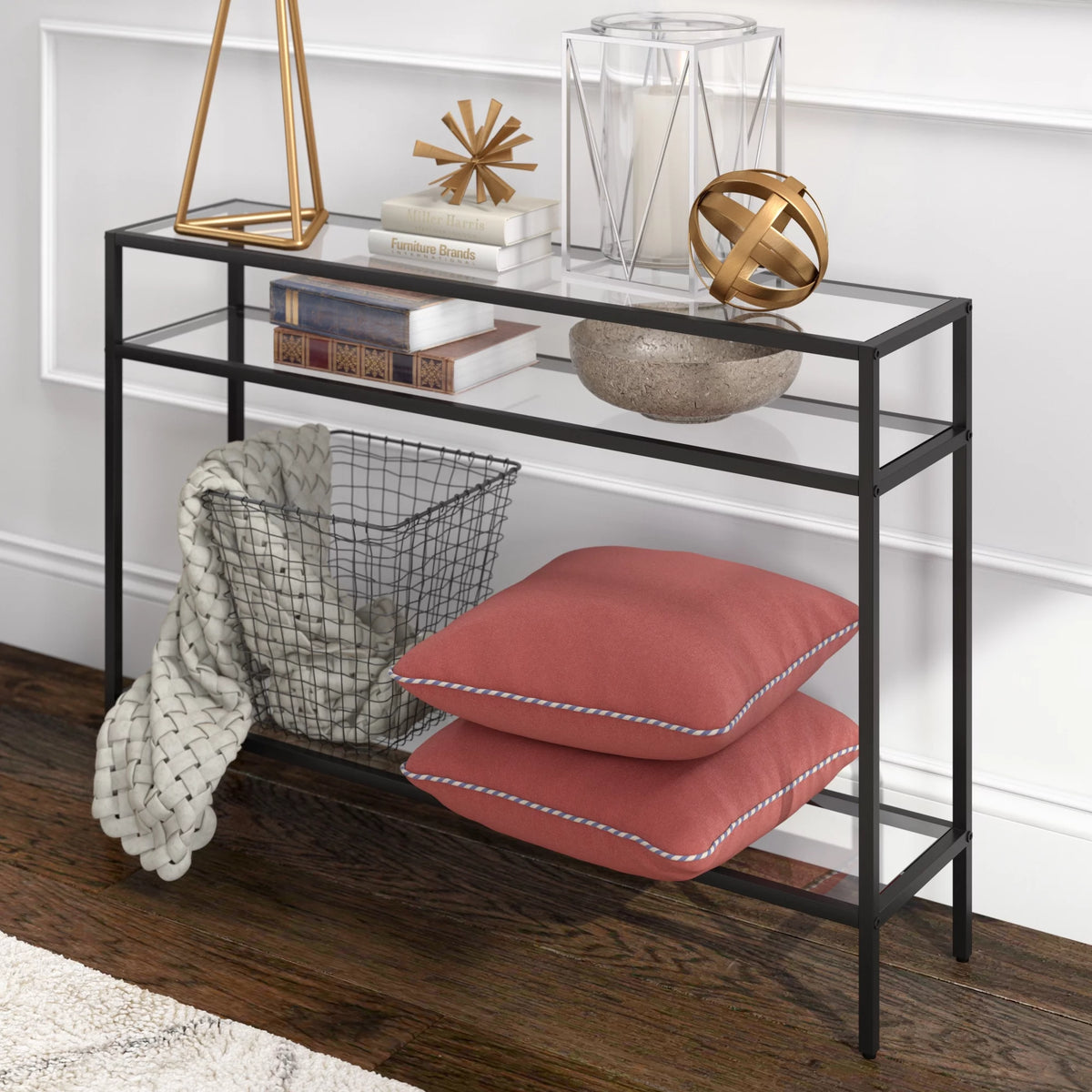 42" Wide Rectangular Console Table J273