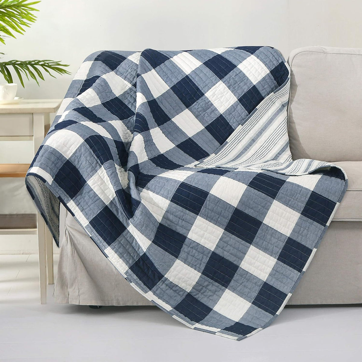Grey Linen Style Euro Shams Set of 2 N258170