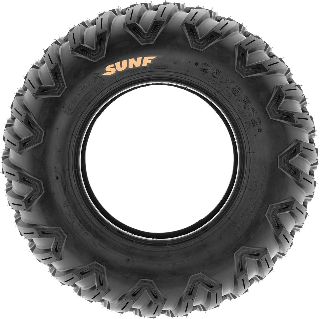 Set of 4 Radial Sport ATV UTV Tires 26x9R14 Front & 26x11R14 Rear, 6PR V792002
