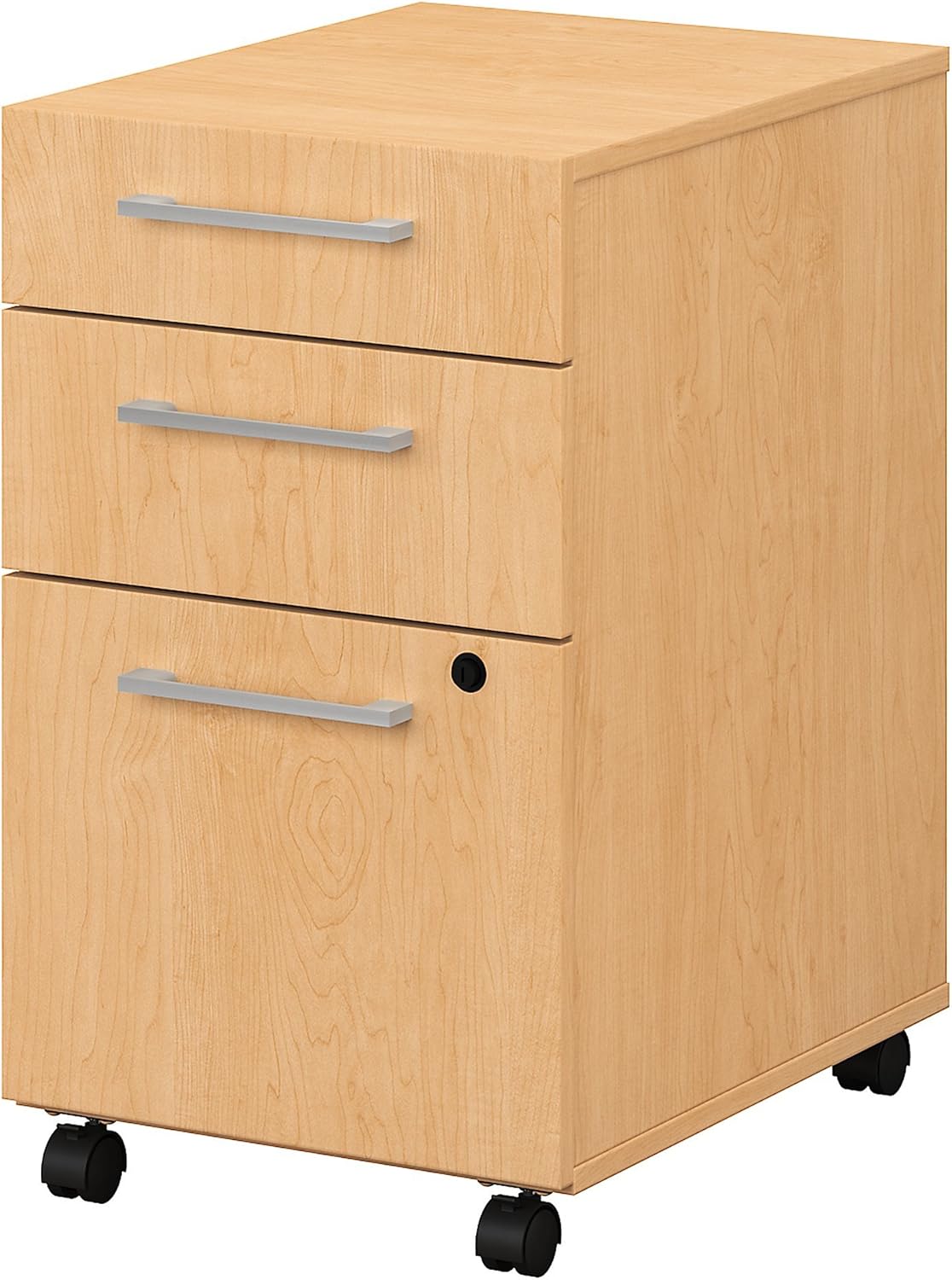 3 Drawer Mobile File Cabinet in Storm Gray V628