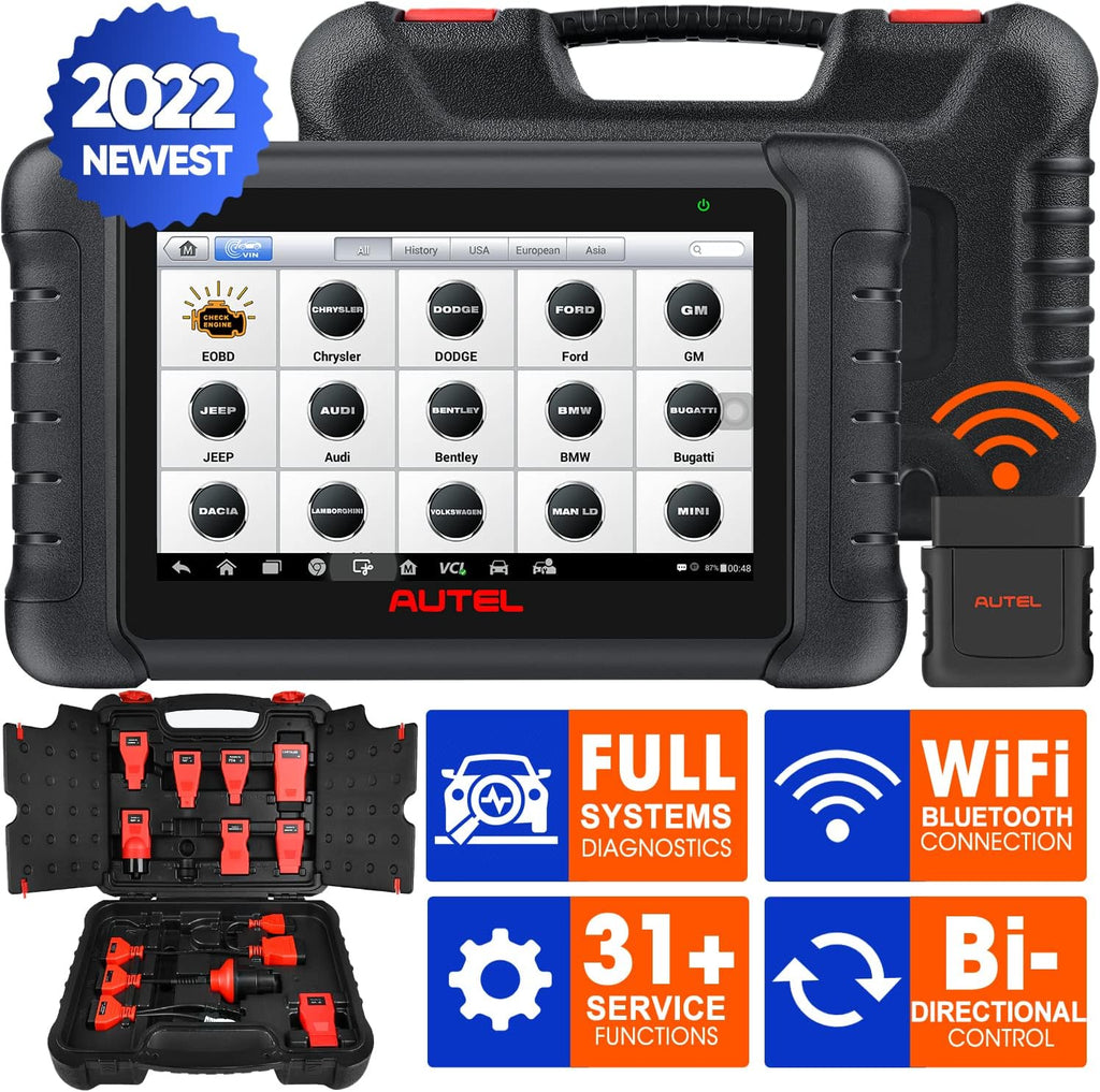 2022 Newest Car Diagnostic Scan Tool with Full Bi-Directional Control, ECU Coding, All System Diagnosis, 30+ Service U1121