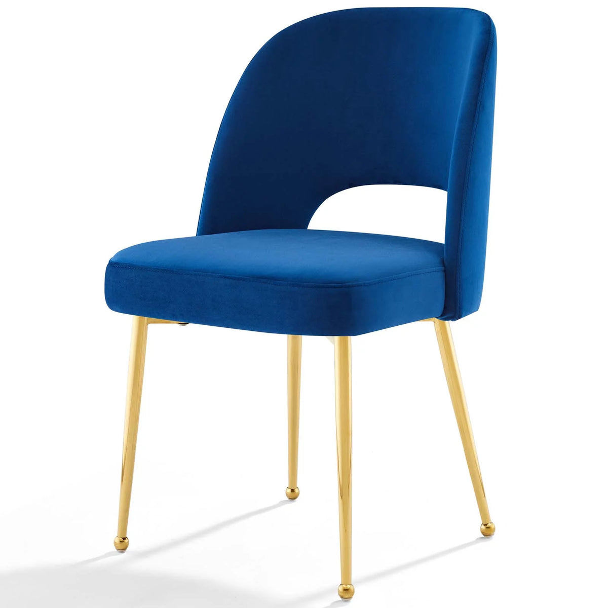 Blue Velvet Set of 2 Dining Chair R265452