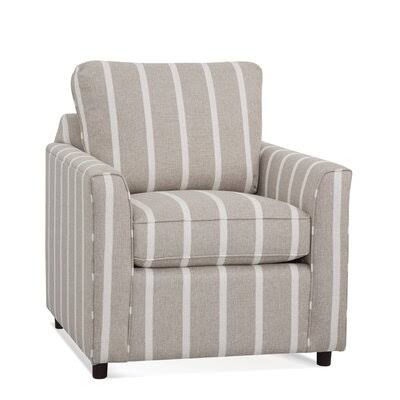 Beige Performance Fabric Wide Armchair K75443