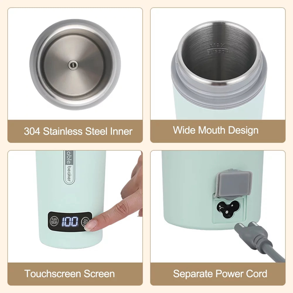 350ml Stainless Steel Portable Electric Kettle G7379