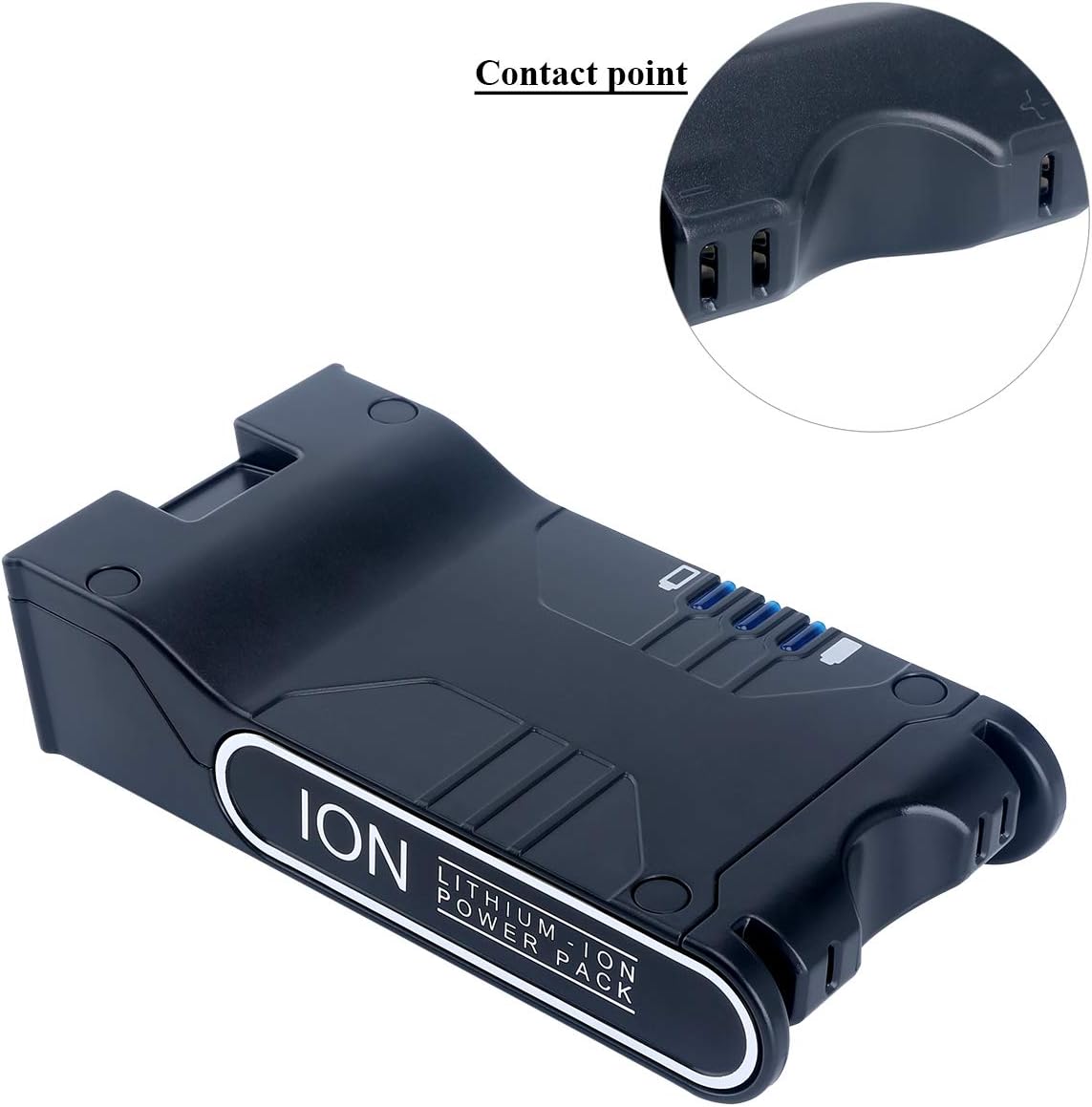 Pack of 2 Lithium-ion Battery Pack for Cordless Vacuums U64605