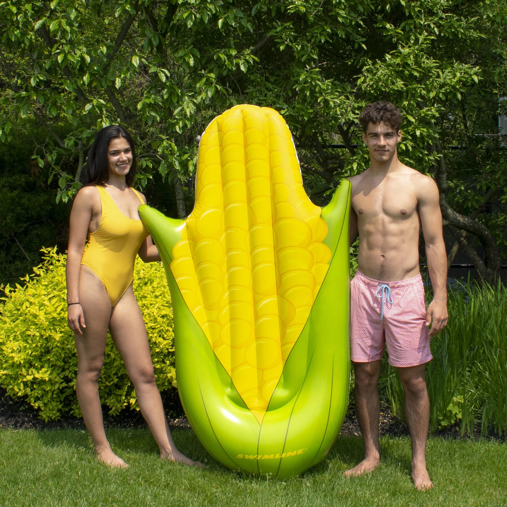 Green and Yellow Corn on the Cob Swimming Pool Float P551