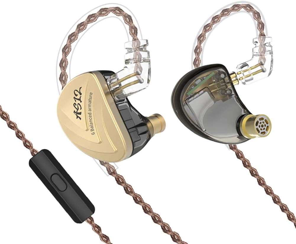 12BA In-Ear Monitors with Detachable Cable (Black) N47238
