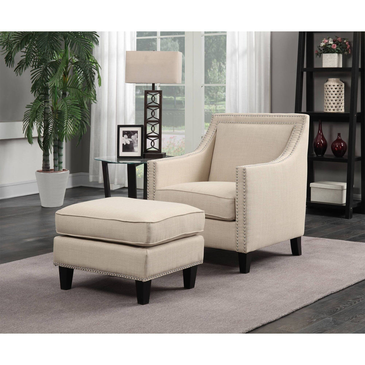 Natural Ottoman Y856