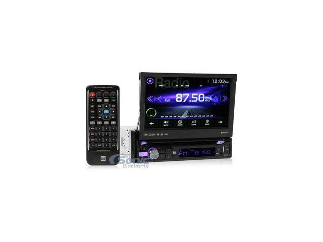 7x22 Single-DIN In-Dash DVD Receiver with Motorized Touchscreen Z255