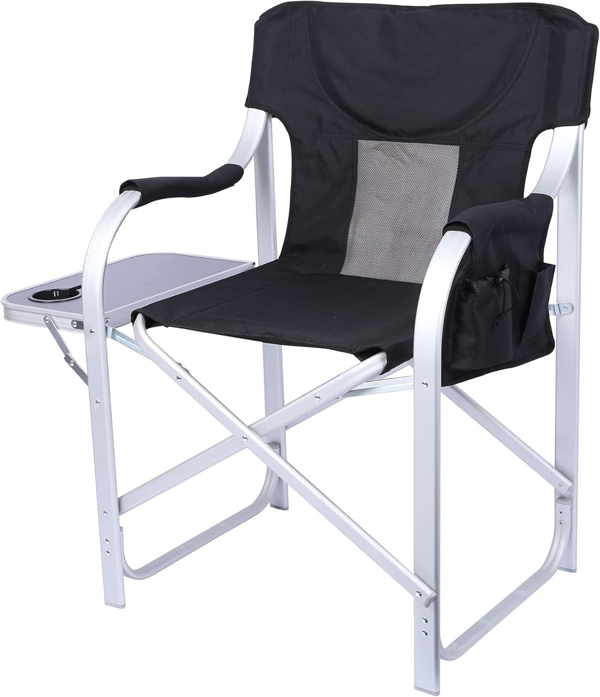 Oversized Heavy Duty Folding Director Chair with Side Table F16637