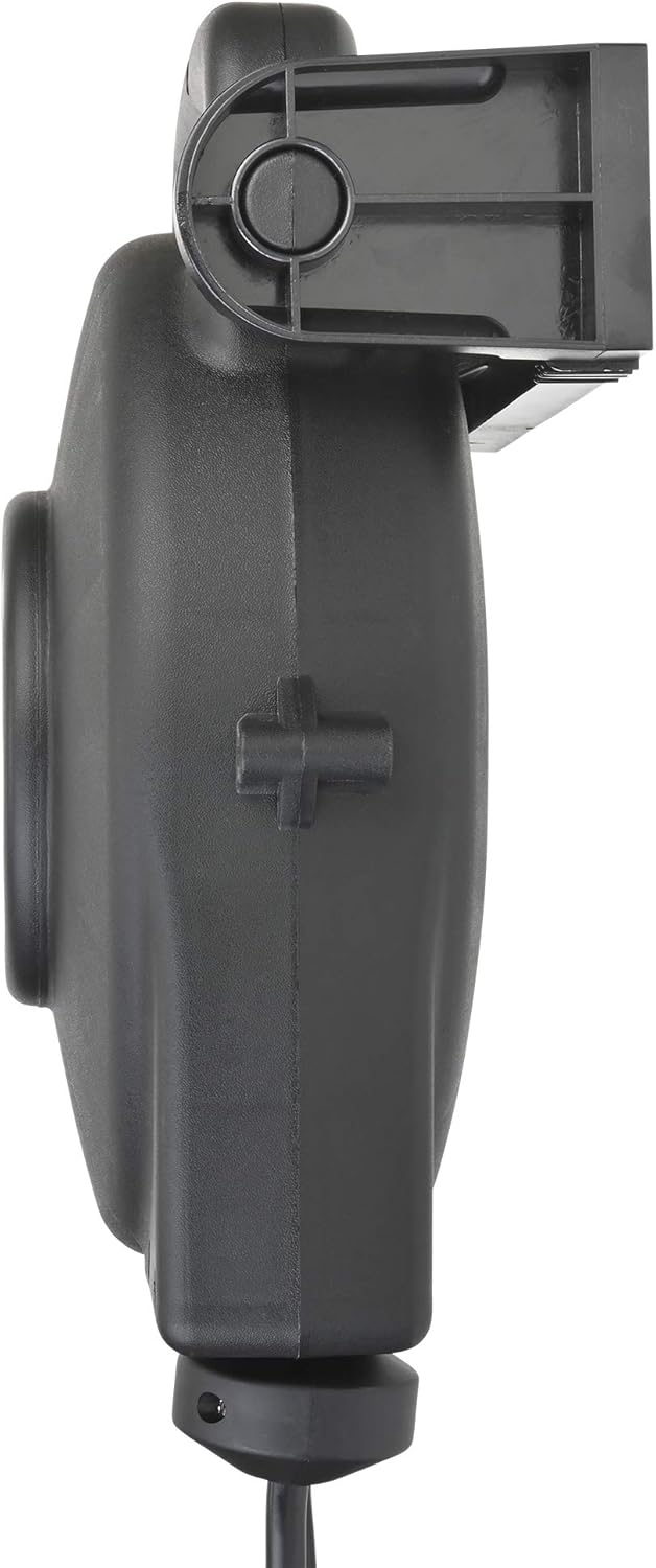 40 Ft 12/3 Retractable Extension Cord Reel with 3 Electrical Outlets Z178373