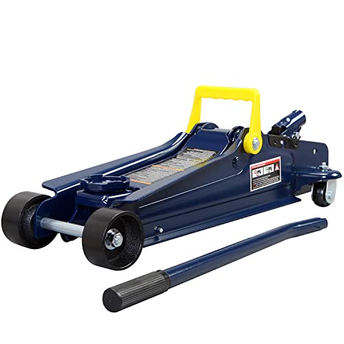 Hydraulic Trolley Floor Jack with Extra Saddle 3 Ton Red P878893